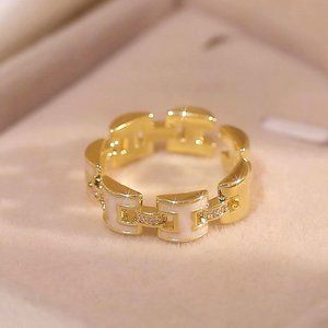 GOLICC Letter H Ring